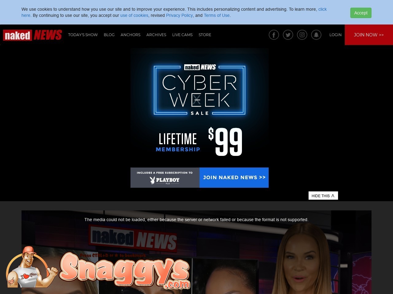 NakedNews NakedNews Snaggys Best Porn Sites