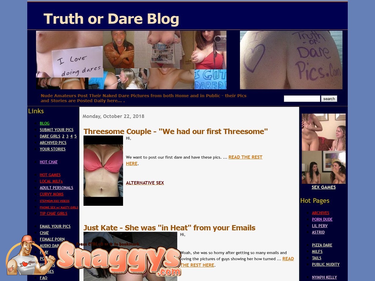 Truth dare pics blog